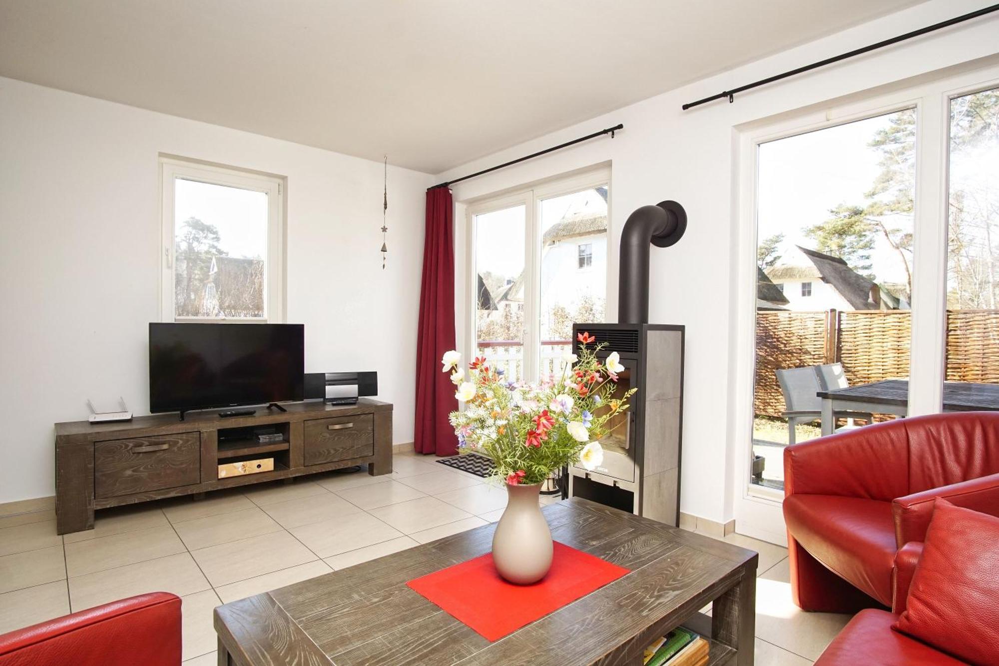 Ferienhaus Wellenlaeufer Haus - Sauna, Terrasse, Garten Glowe Εξωτερικό φωτογραφία