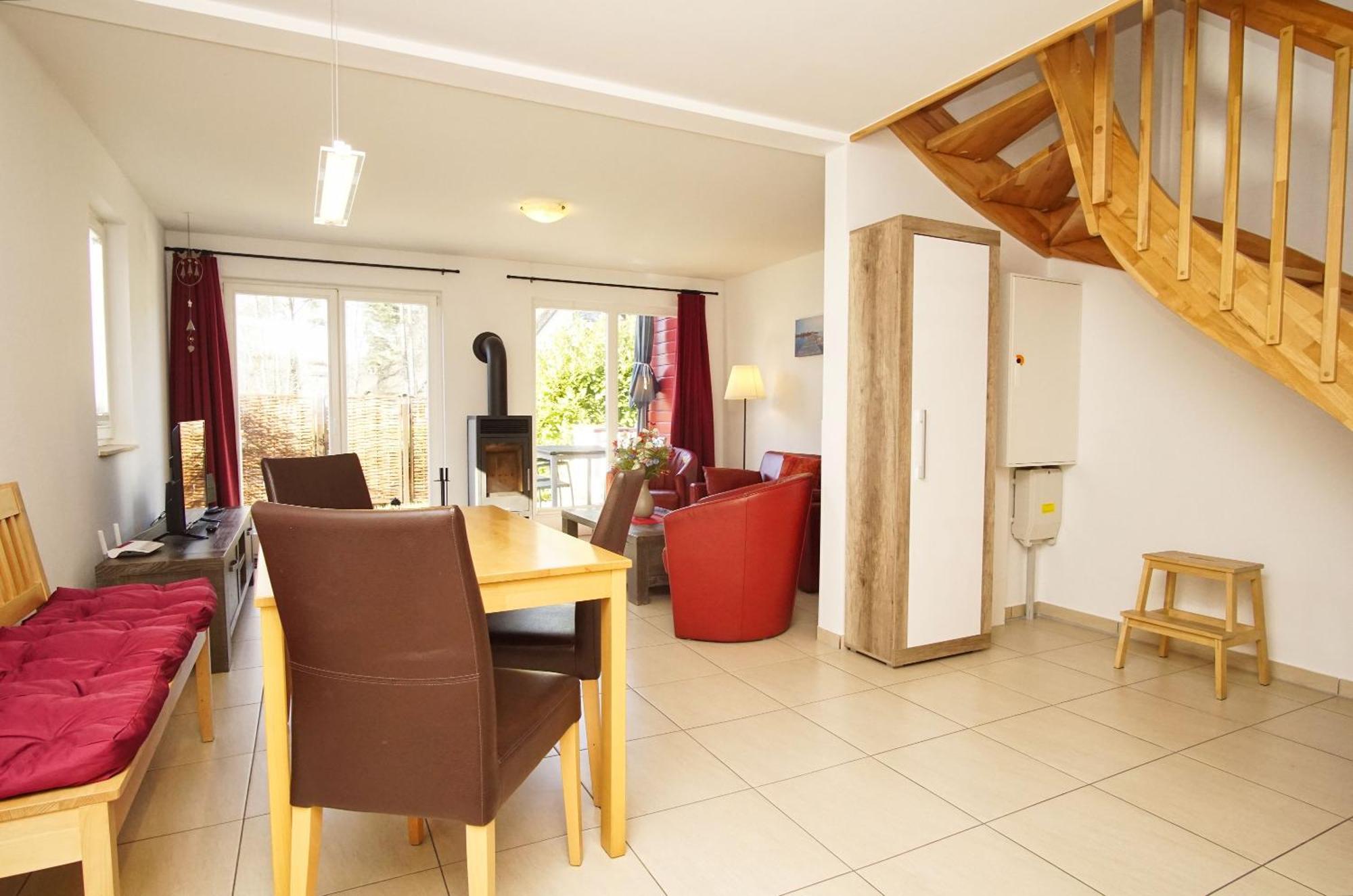 Ferienhaus Wellenlaeufer Haus - Sauna, Terrasse, Garten Glowe Εξωτερικό φωτογραφία