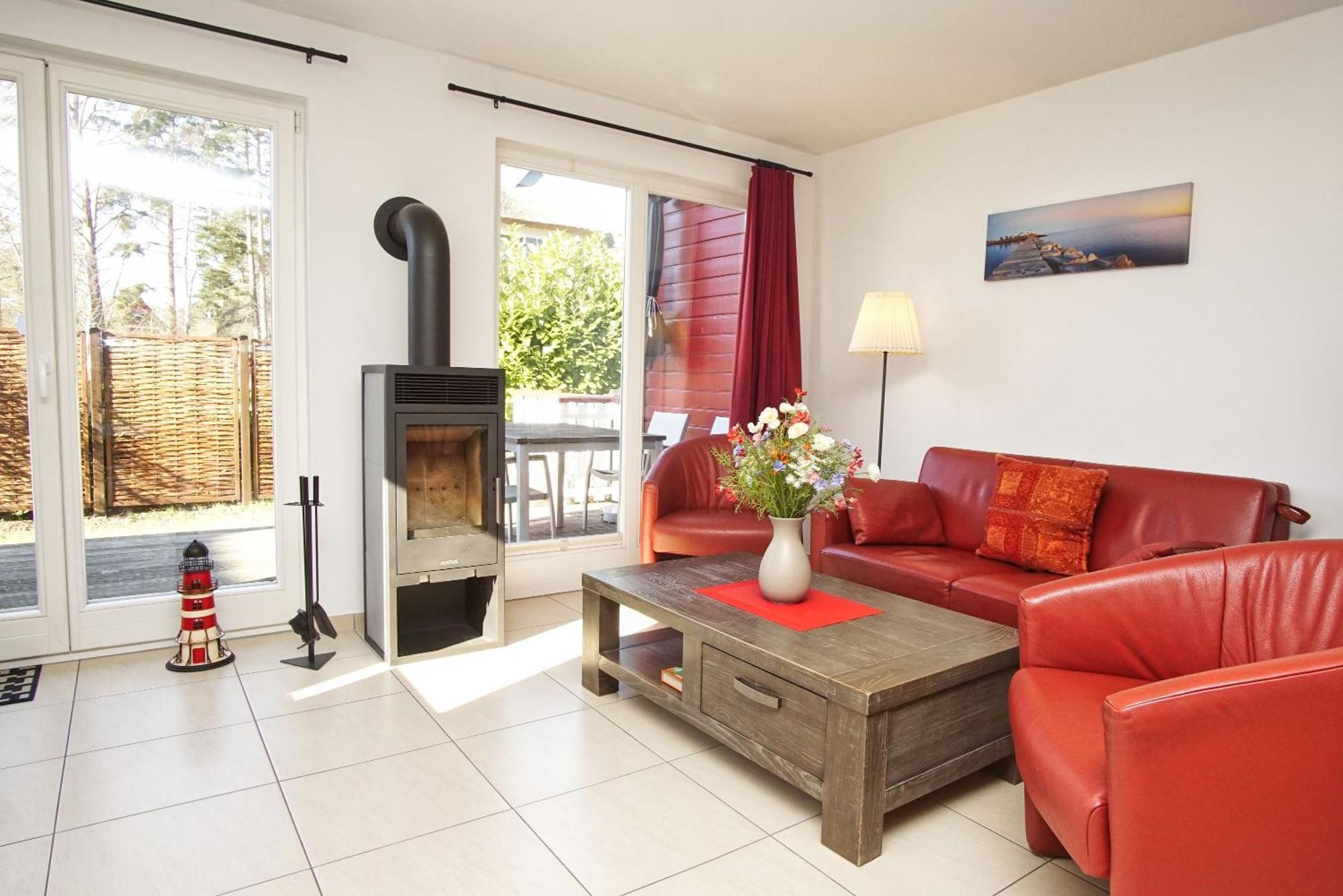 Ferienhaus Wellenlaeufer Haus - Sauna, Terrasse, Garten Glowe Εξωτερικό φωτογραφία